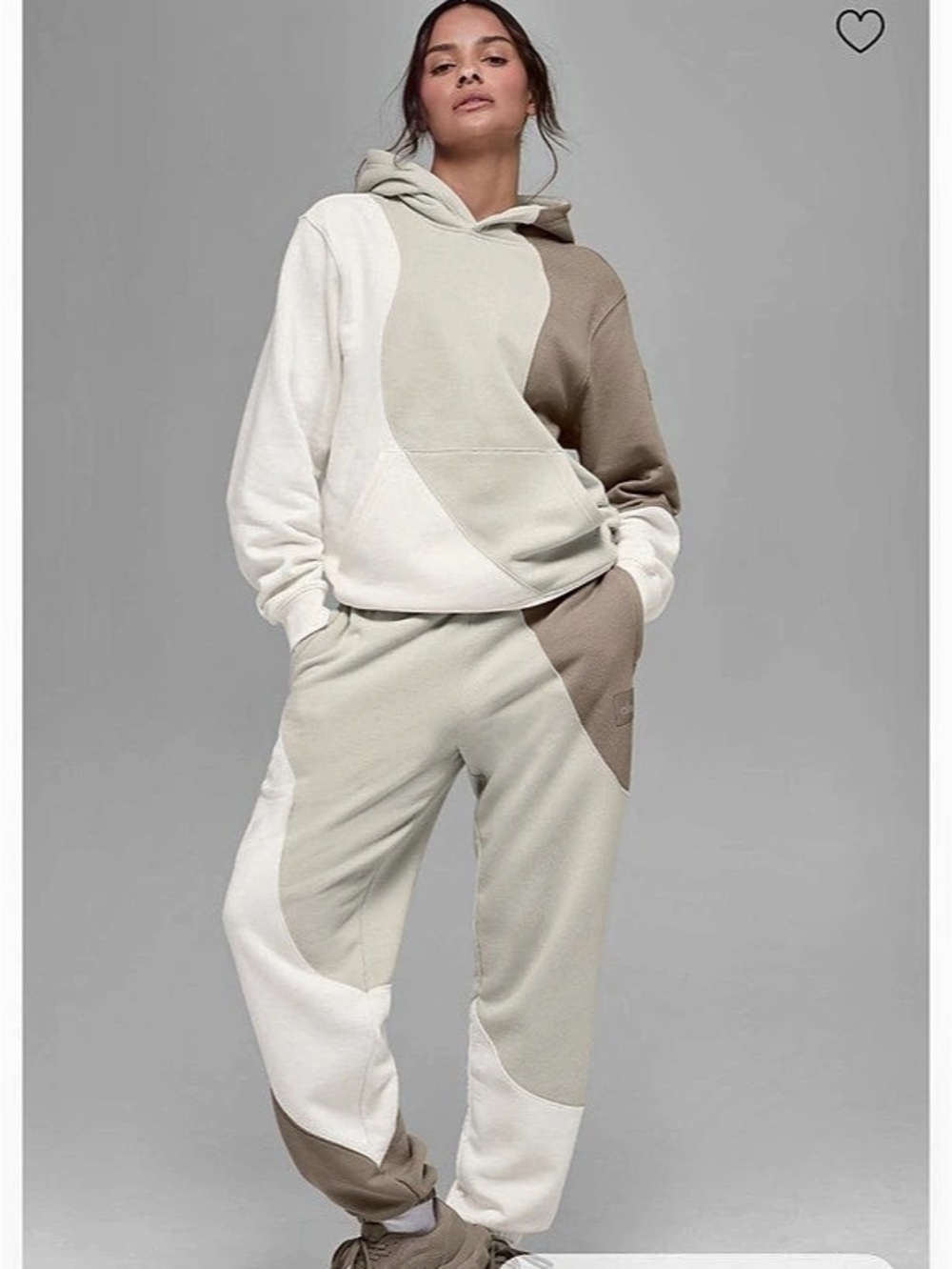 alo Make Waves Hoodie Color Block Hoodie Size XS